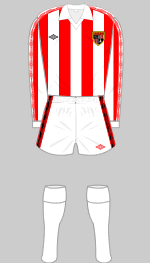 Stoke City - Historical Football Kits