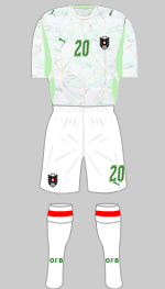 austria 2026 2nd white shorts