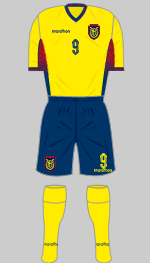 ecuador 2026 1st yellow socks